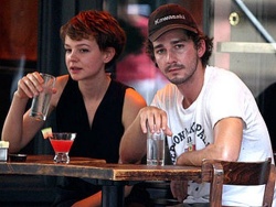 Carey Mulligan y Shia LaBeouf: Ambos jóvenes actores se conocieron durante el rodaje de "Wall Street: Money Never Sleeps"